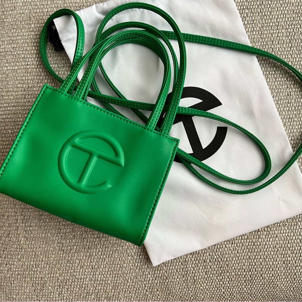 Telfar Green Screen Shopping Bag, 2022